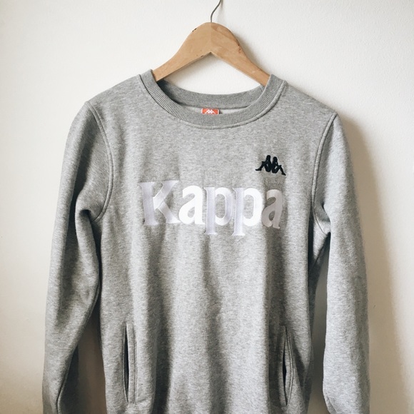 kappa crew neck sweater